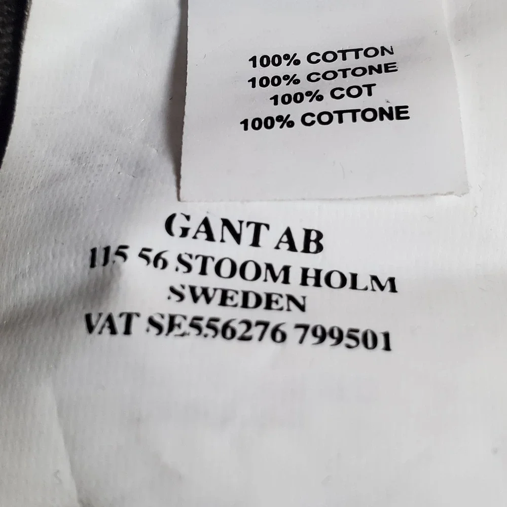 GANT Men's Pants Jeans Size 36X34 Actual Measurement 36X30 Brown NWTGS